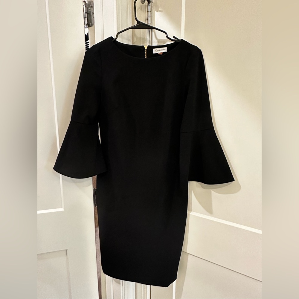 Calvin Klein midi dress. Black. Worn few times to work.